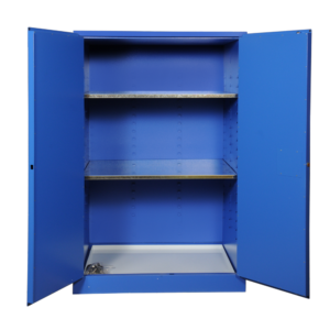Acid/Corrosive Cabinet Blue 90 Gallon Bullman BMC0090B