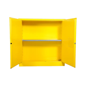 Flammable Cabinet Yellow 30 Gallon Bullman BMC0030Y