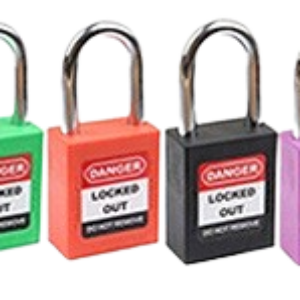 Lockout Safety Padlock steel 38mm Shackle Bullman BM-P38S