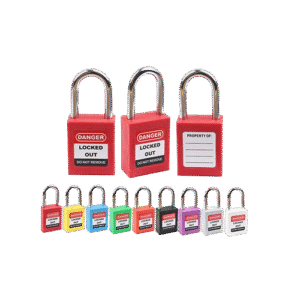 Lockout Safety Padlock steel 38mm Shackle Bullman BM-P38S