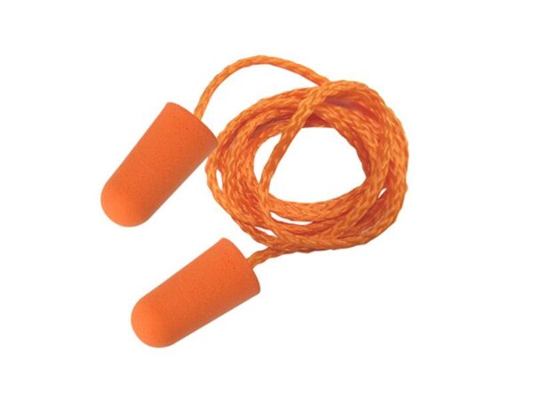 Corded Polyurethane Foam Earplug