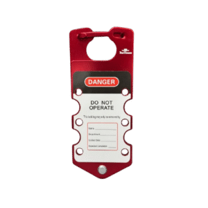 Labelled group lockout hasp BM-K53