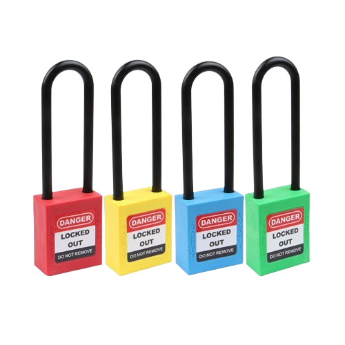 Lockout Safety Padlock 76mm Plastic Shackle BM-P76P