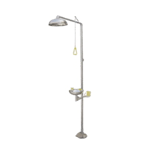 Stainless Steel Safety Combination Emergency Eye Washer and Shower