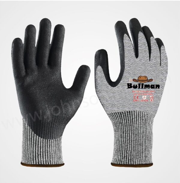 Cut Level 5 Resistance Nitrile Sandy Gloves
